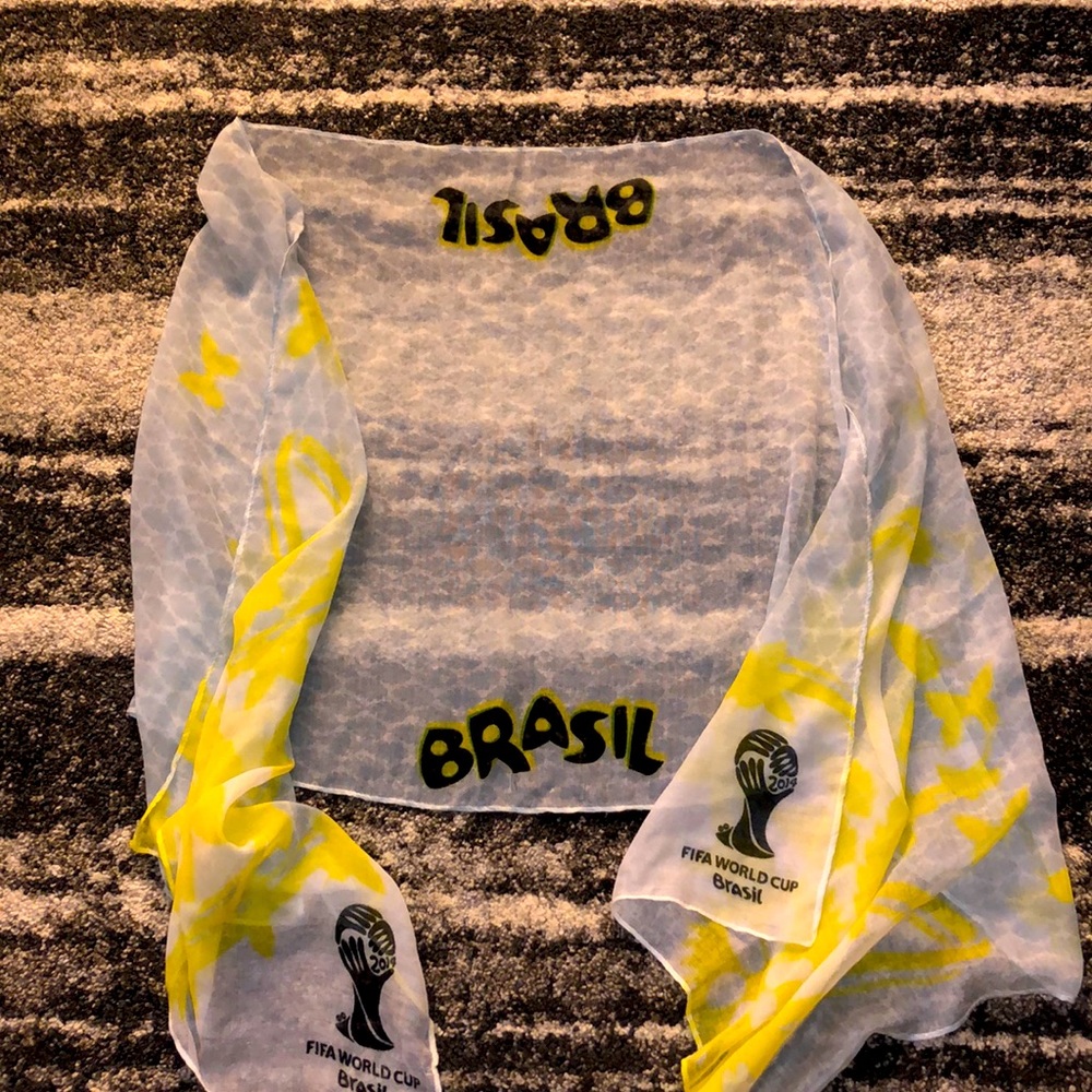 Sheer scarf, with a logo FIFA WORLD CUP BRASIL